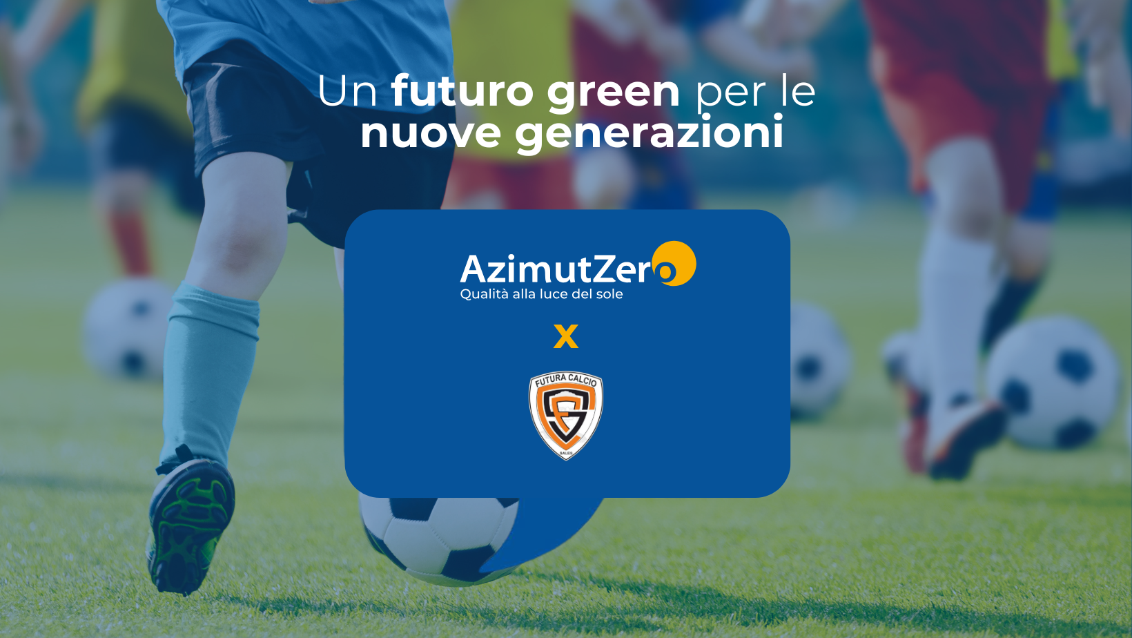 Futura Calcio Sales sceglie il green: una nuova convenzione con Azimut Zero per le famiglie